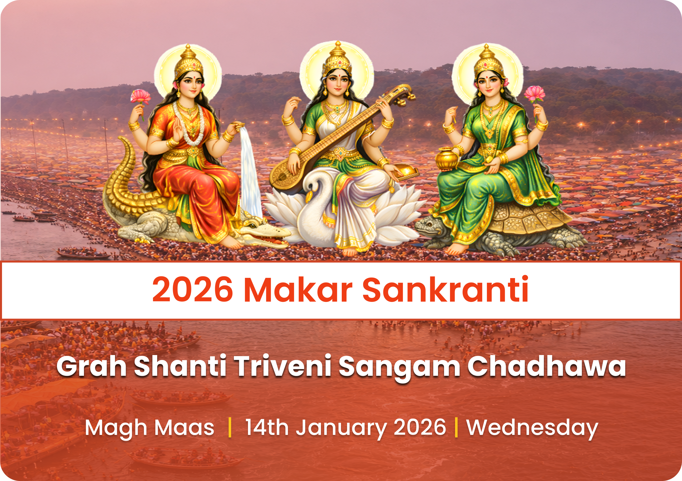 Magh Mela Special: Makar Sankranti + Ekadashi Chadawa for Karmic Relief & Grah Shanti