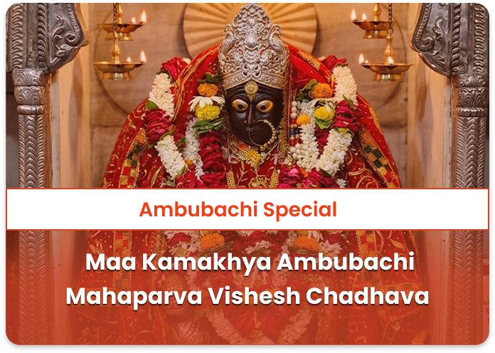 Maa Kamakhya Ambubachi Mahaparv Vishesh Chadhava for Child Blessings & Obstacle Removal  🌺